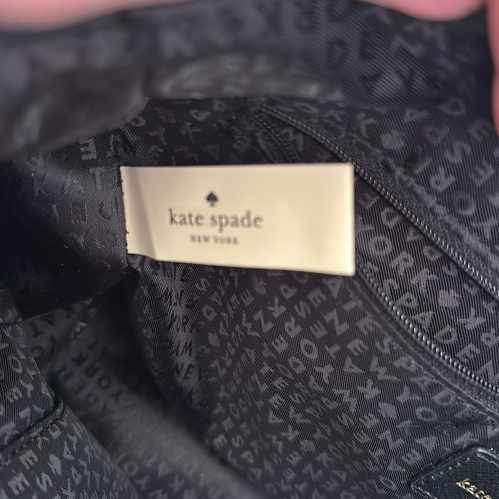 kate spade ♠ Authentic Nylon Black Purse - Picture 3 of 9